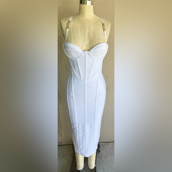 Victoria Bandage Midi Dress - Picture 1 of 2